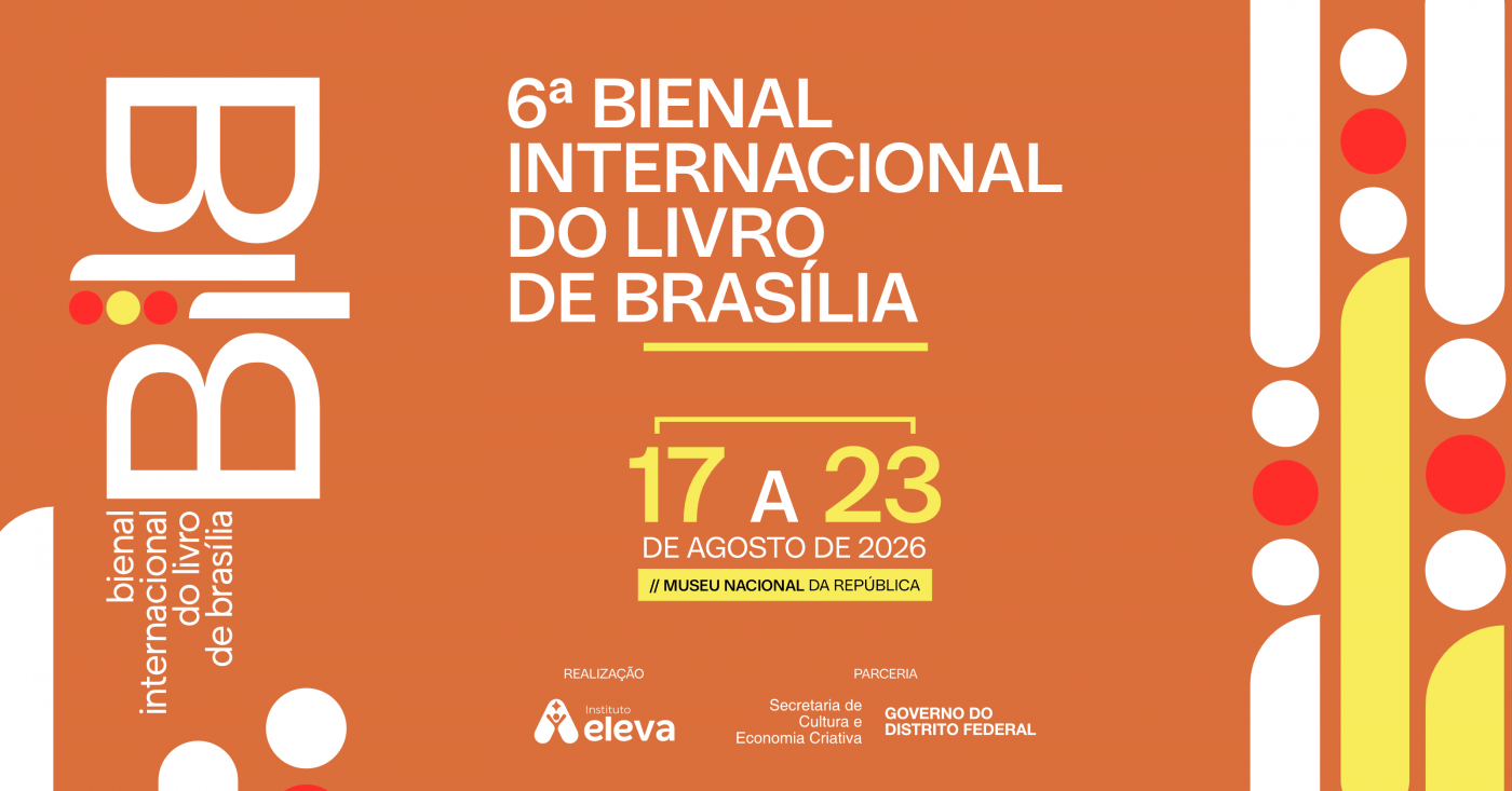 Arte oficial da 6ª Bienal Internacional do Livro de Brasília