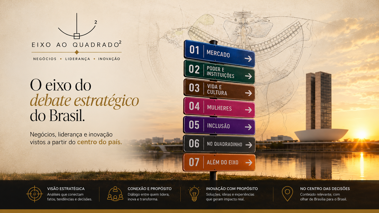 O Eixo de Brasília em Todas as Direções: O Lançamento do Portal
