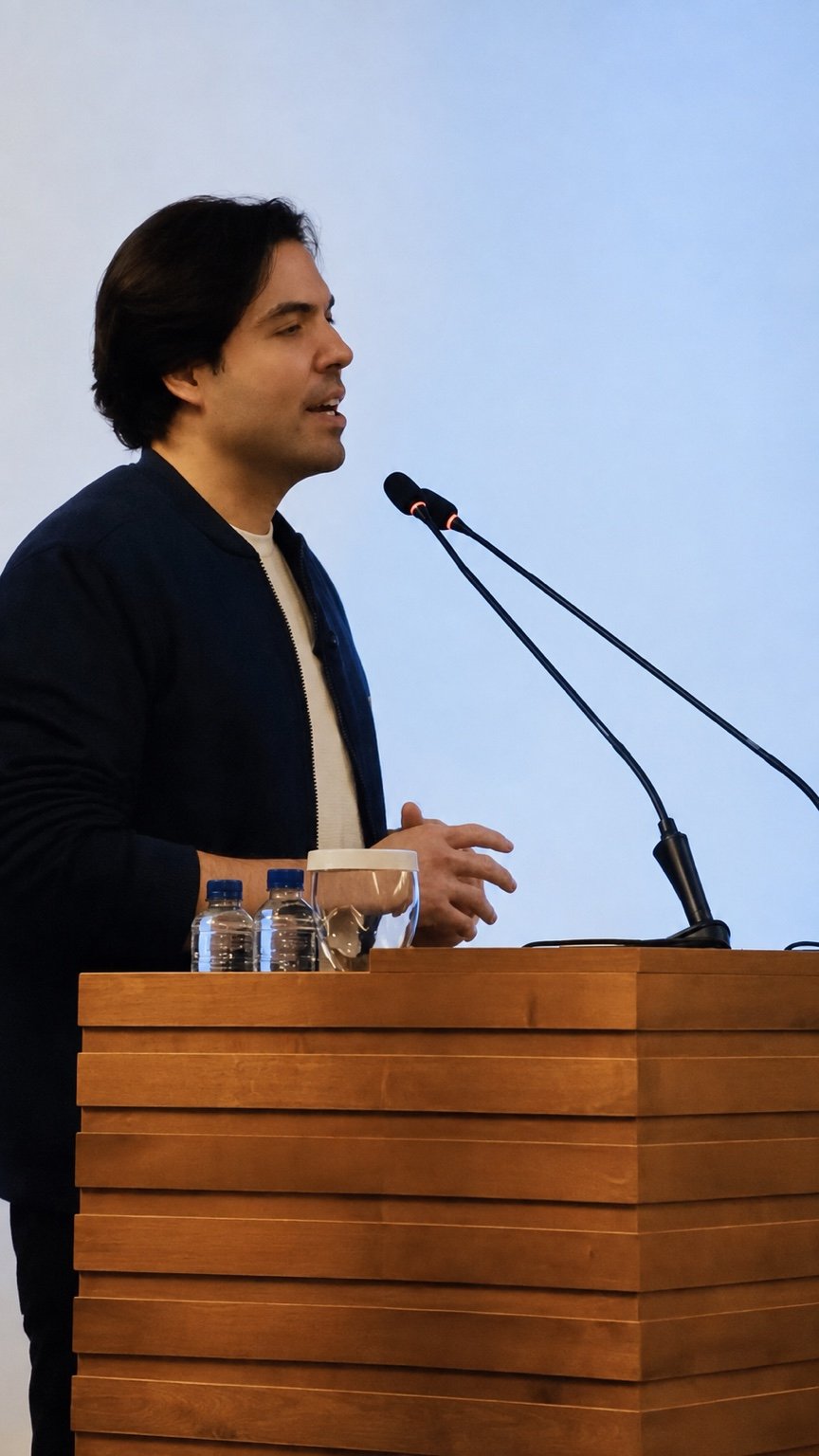 André Kubitschek durante palestra no Encontro de Lideranças em Brasília